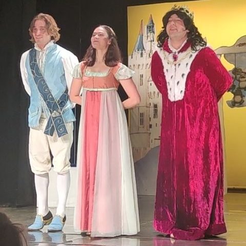 Die Cast bei der Zugabe